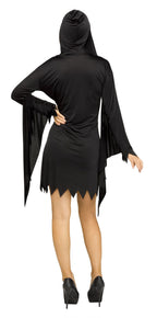 Ghost Face Glamour Adult Scream Costume Sexy by HalloweenStore.com
