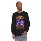 Halloween Magic Long Sleeve Tee — "No Bodies Required" Ghosts Design by Printify