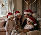 No Plastic Family Santa Hat | Organic Cotton, Hemp, and Fur by Band of the Wild