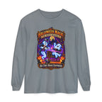 Halloween Magic Long Sleeve Tee — "No Bodies Required" Ghosts Design by Printify