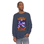 Halloween Magic Long Sleeve Tee — "No Bodies Required" Ghosts Design by Printify