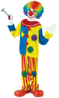 Big Top Clown Multicolor Boys Costume by HalloweenStore.com