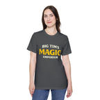 "Big Tim's Magic Emporium" - Retro Logo Tee T-Shirt by Printify