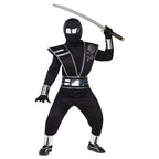 Boy's Silver Mirror Ninja Costume by HalloweenStore.com