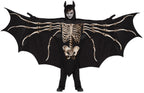 Wicked Winged Bat Skeleton Wing Cape Boys Costume by HalloweenStore.com