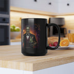 Frankenstein | Dracula Magician Black Mug — Halloween mug/Coffee Cup (11oz/15oz) by Printify
