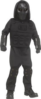 Warecore Fighter Mercenary Boys Child Costume by HalloweenStore.com