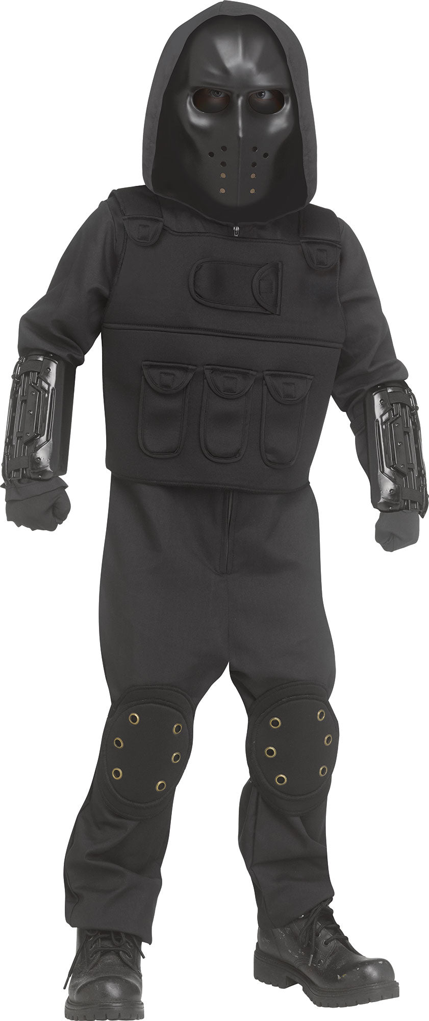 Warecore Fighter Mercenary Boys Child Costume by HalloweenStore.com