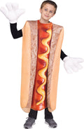 Photoreal Hot Dog Child Hot Dog Tunic Costume by HalloweenStore.com