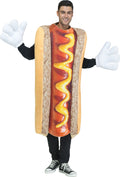 Photoreal Adult Hot Dog Costume Tunic Standard by HalloweenStore.com