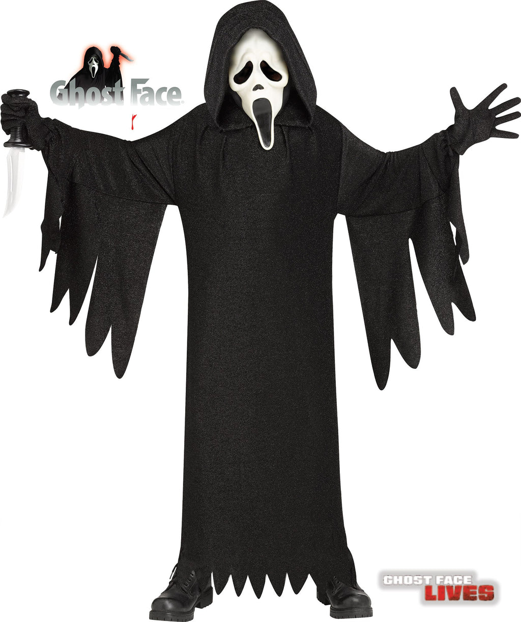 Scream Ghost Face 25th Anniversary Movie Addition Child Costume by HalloweenStore.com