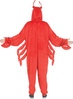 EZ Lobster Jumpsuit Adult Unisex Costume by HalloweenStore.com