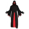 Reaper Black and Red Adult Robe Costume by HalloweenStore.com