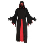Reaper Black and Red Adult Robe Costume by HalloweenStore.com