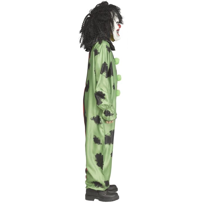 Creepy Two Headed Clown Child Costume by HalloweenStore.com