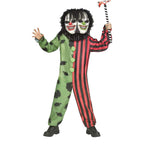 Creepy Two Headed Clown Child Costume by HalloweenStore.com