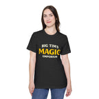 "Big Tim's Magic Emporium" - Retro Logo Tee T-Shirt by Printify