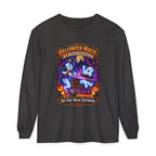 Halloween Magic Long Sleeve Tee — "No Bodies Required" Ghosts Design by Printify