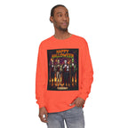 Halloween Monsters Long Sleeve T-Shirt — "Happy Halloween" Graphic by Printify