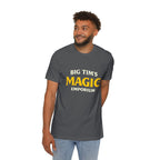 "Big Tim's Magic Emporium" - Retro Logo Tee T-Shirt by Printify