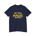"Big Tim's Magic Emporium" - Retro Logo Tee T-Shirt by Printify