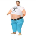 Inflatable Costume for Personal Trainers, Inflatable Workout Outfit, Shoulder Press Design, Suitable for Adults