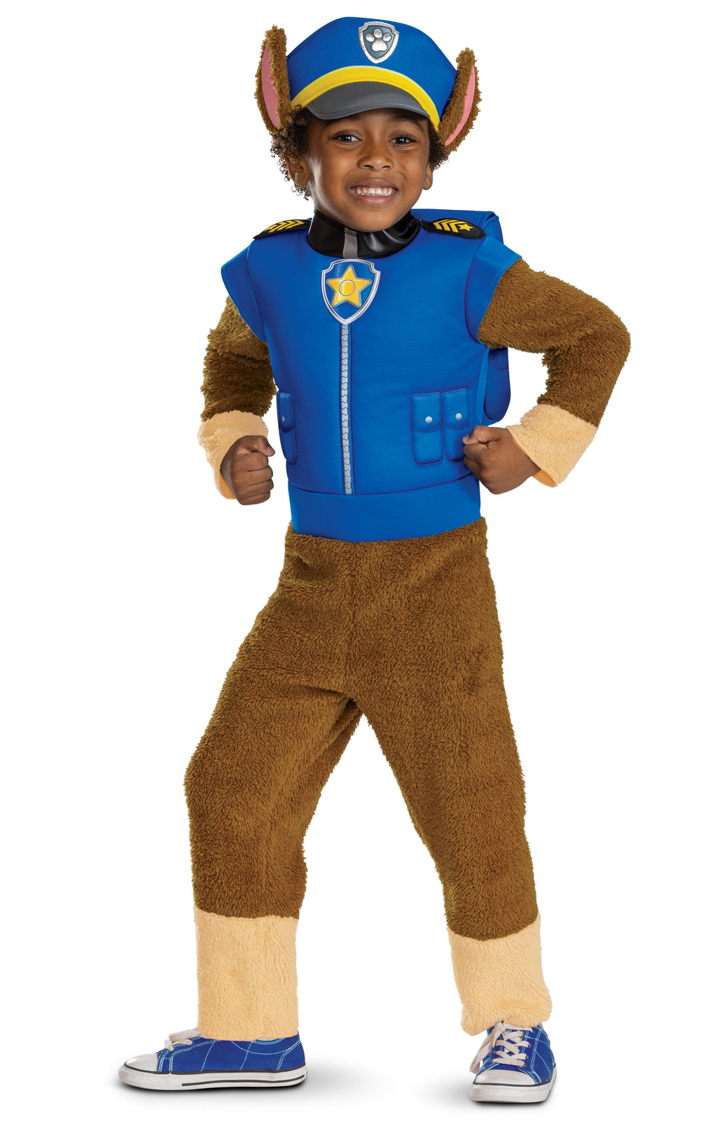 Chase Paw Patrol Deluxe Toddler Costume by HalloweenStore.com