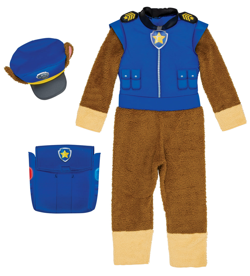 Chase Paw Patrol Deluxe Toddler Costume by HalloweenStore.com