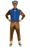 Paw Patrol Chase Classic Mens Adult Costume by HalloweenStore.com