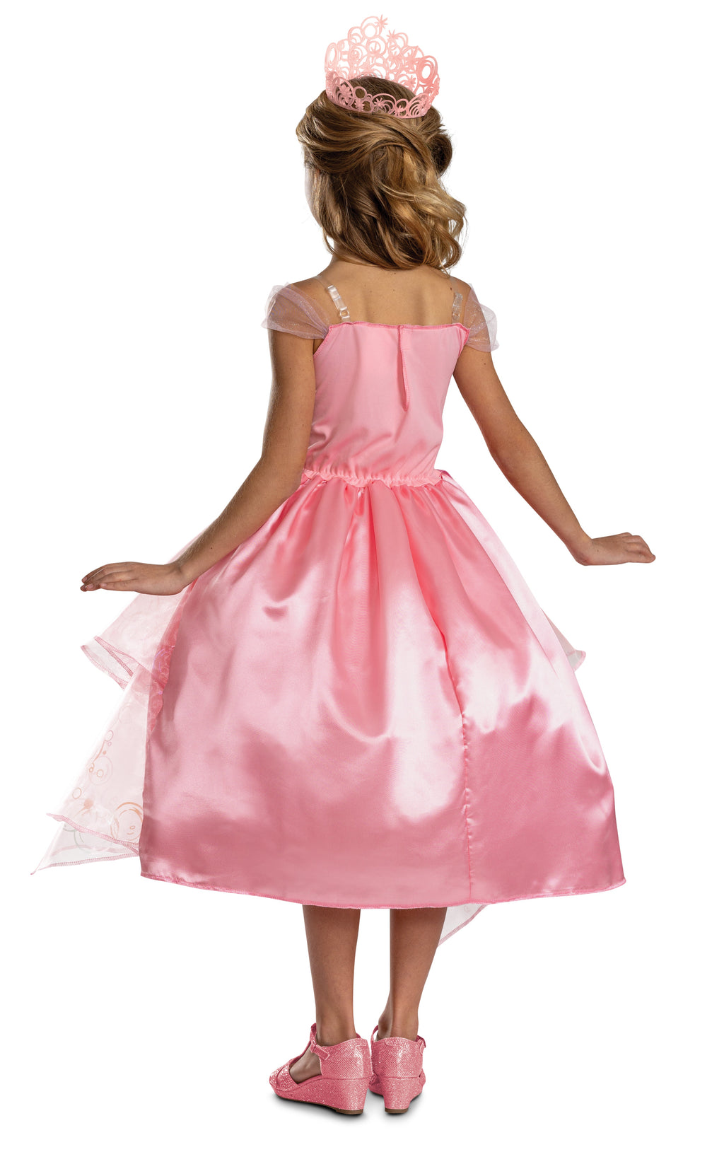 Glinda Pink Classic Wicked Child Costume Officially Licensed by HalloweenStore.com