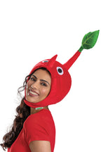 Pikmin Red Headpiece Adult Official Nintendo Game Costume Accessory by HalloweenStore.com