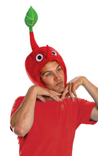 Pikmin Red Headpiece Adult Official Nintendo Game Costume Accessory by HalloweenStore.com