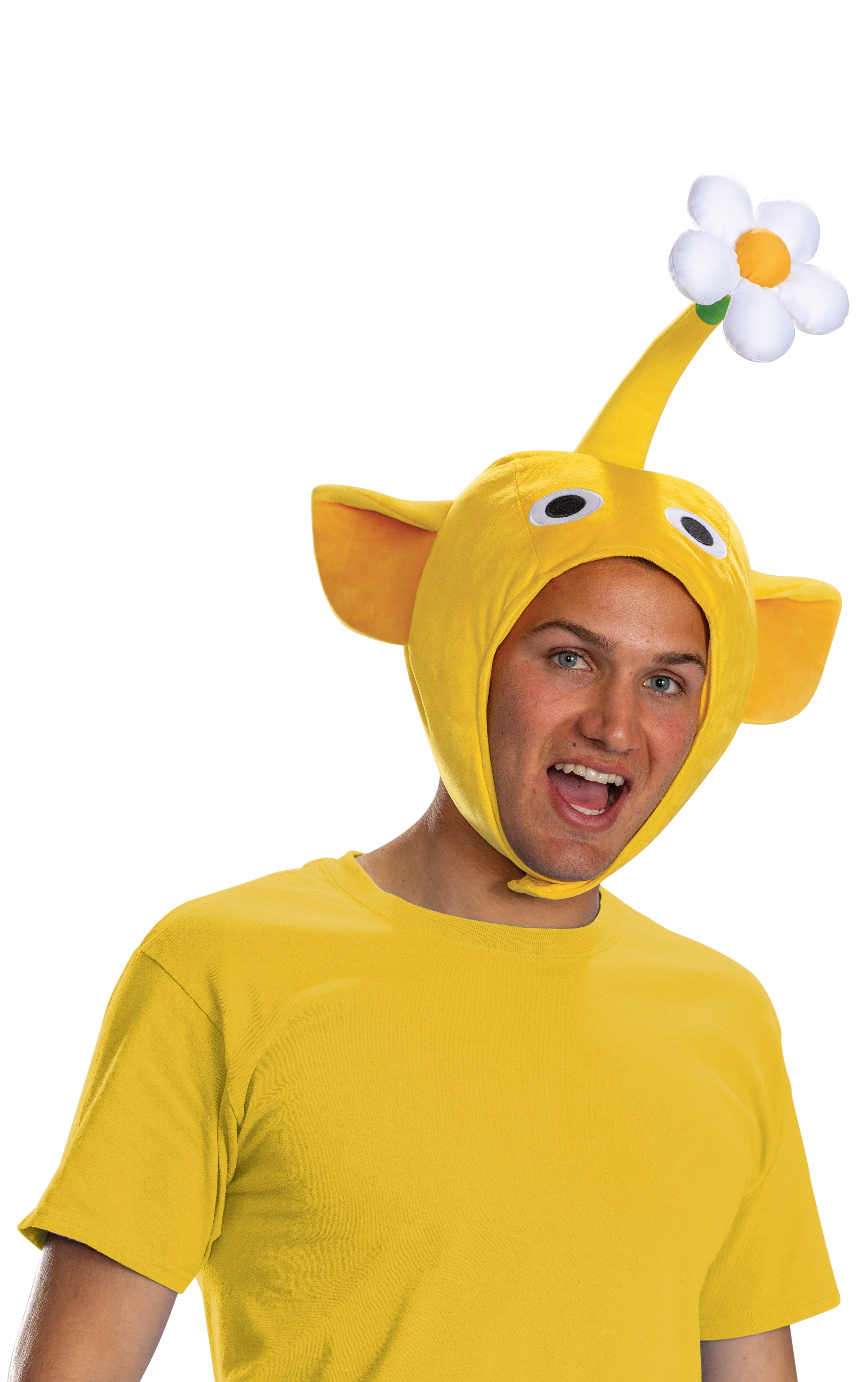 Pikmin Yellow Headpiece Adult Official Nintendo Game Costume Accessory by HalloweenStore.com