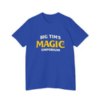 "Big Tim's Magic Emporium" - Retro Logo Tee T-Shirt by Printify