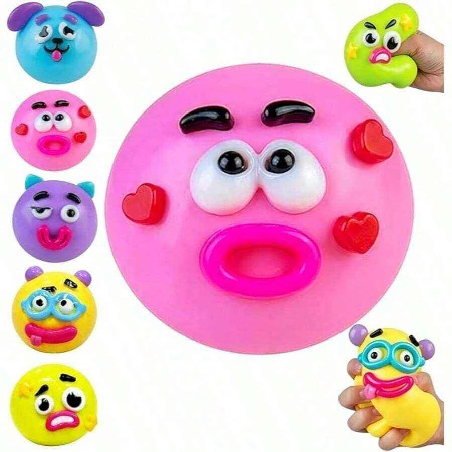 NEW Smushers Squishy-Curiosities Smushers Dog Face Swap Squishy,Soft Slow Rising Stress Relief For Stress & Anxiety Relief, Cute Dog Face Sensory Fidget For For Adults Anxiety Relief