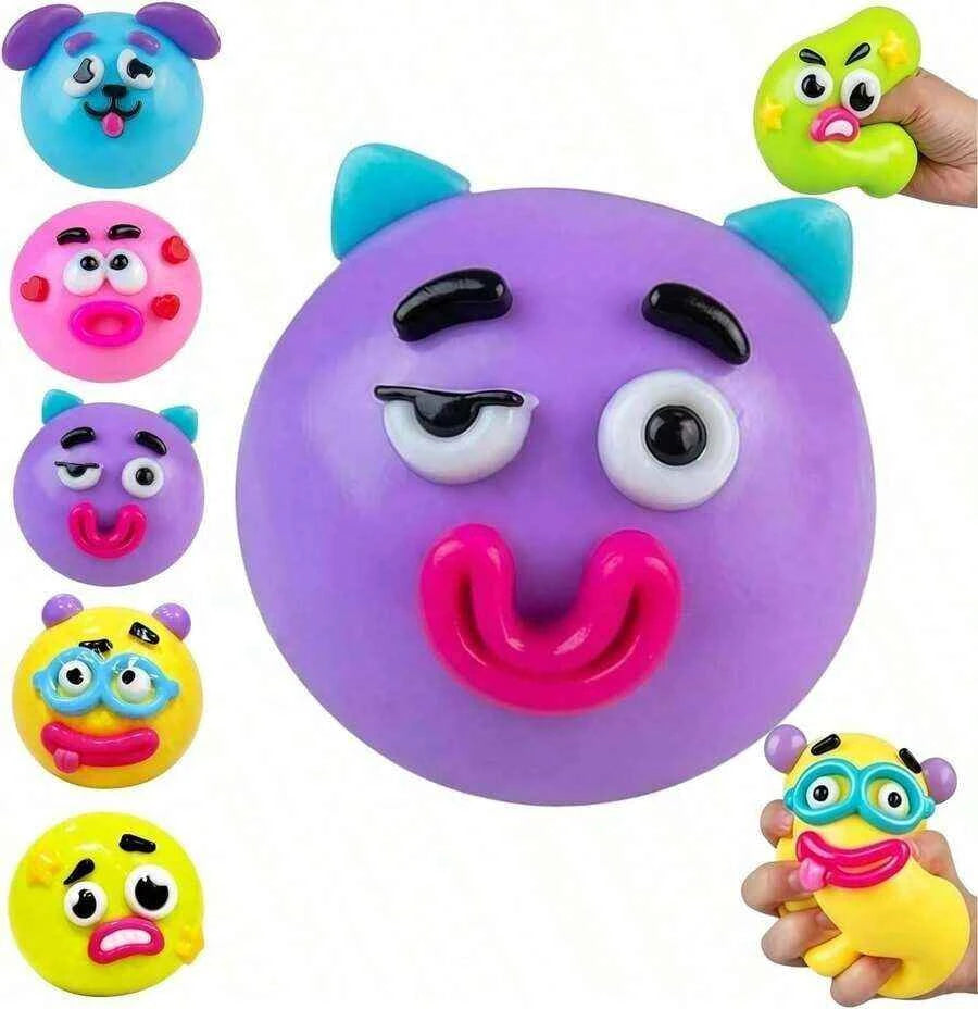 NEW Smushers Squishy-Curiosities Smushers Dog Face Swap Squishy,Soft Slow Rising Stress Relief For Stress & Anxiety Relief, Cute Dog Face Sensory Fidget For For Adults Anxiety Relief