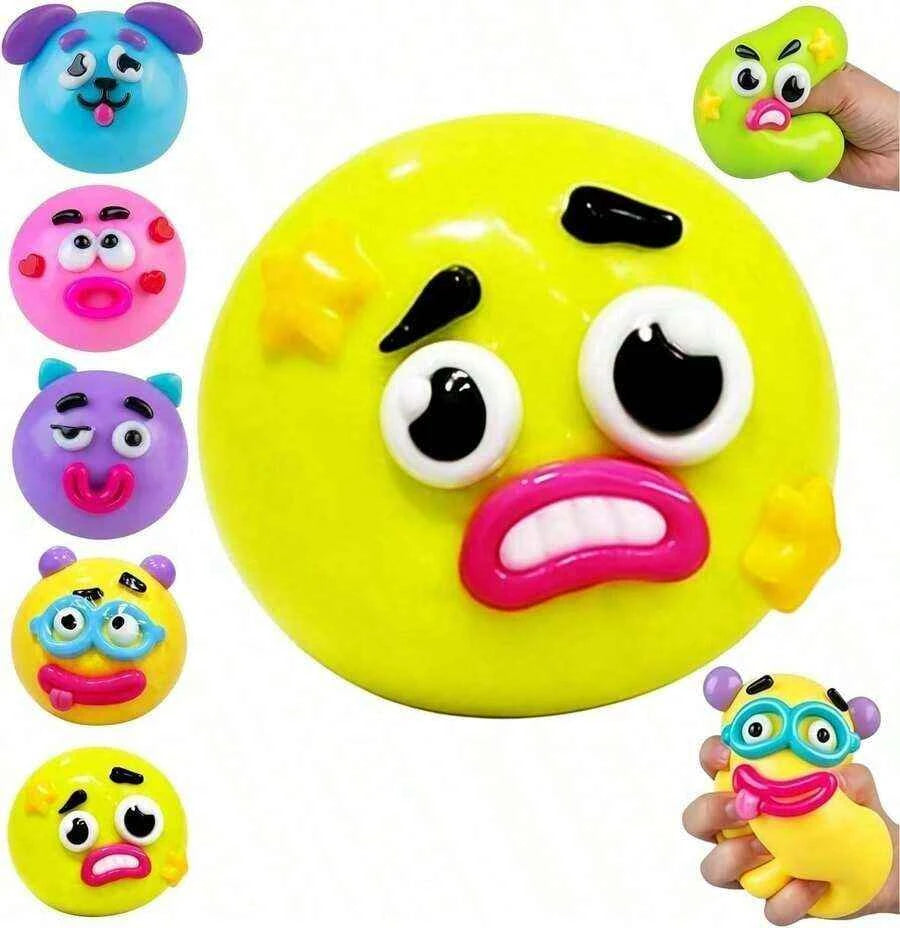 NEW Smushers Squishy-Curiosities Smushers Dog Face Swap Squishy,Soft Slow Rising Stress Relief For Stress & Anxiety Relief, Cute Dog Face Sensory Fidget For For Adults Anxiety Relief