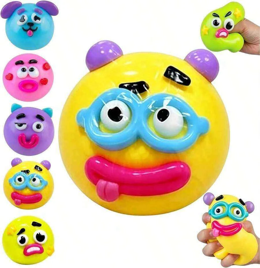 NEW Smushers Squishy-Curiosities Smushers Dog Face Swap Squishy,Soft Slow Rising Stress Relief For Stress & Anxiety Relief, Cute Dog Face Sensory Fidget For For Adults Anxiety Relief