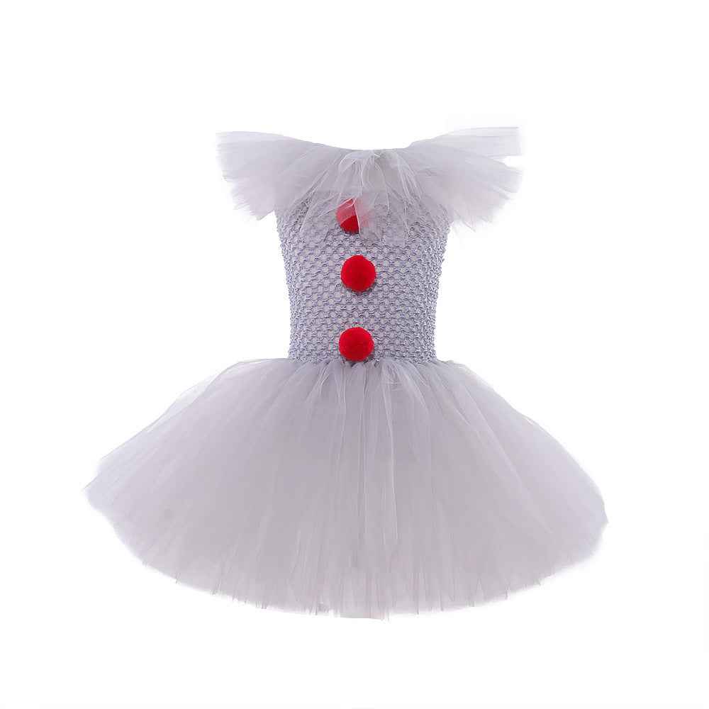 Mesh Princess Dress Set Children's Halloween Costume by Baby Joy