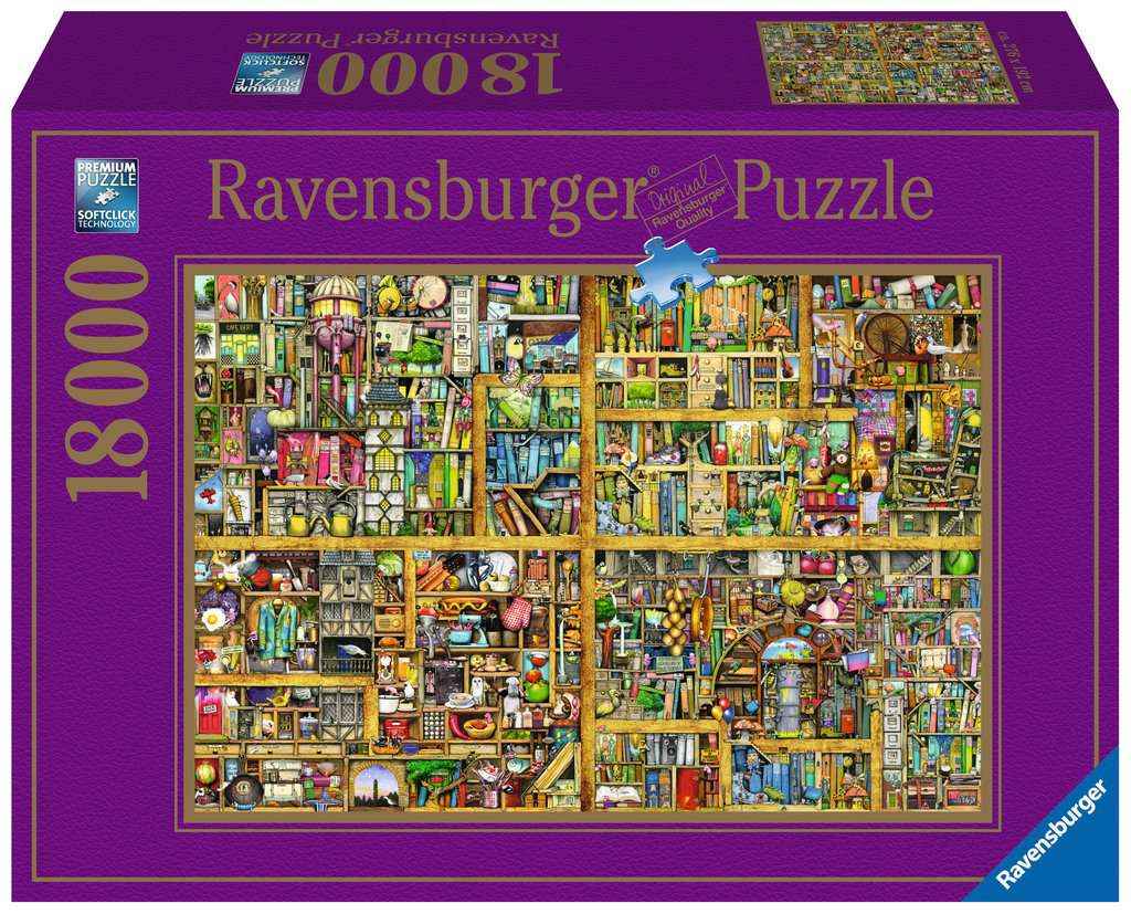 Puzzle: Magical Bookcase by Little Shop of Magic