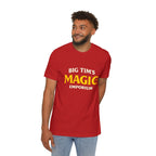 "Big Tim's Magic Emporium" - Retro Logo Tee T-Shirt by Printify