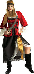 Pirate Queen Super Deluxe Adult Costume Small Ladies by HalloweenStore.com