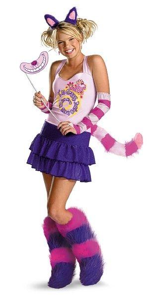 Alice in Wonderland: Cheshire Cat Costume Junior 7-9 by HalloweenStore.com