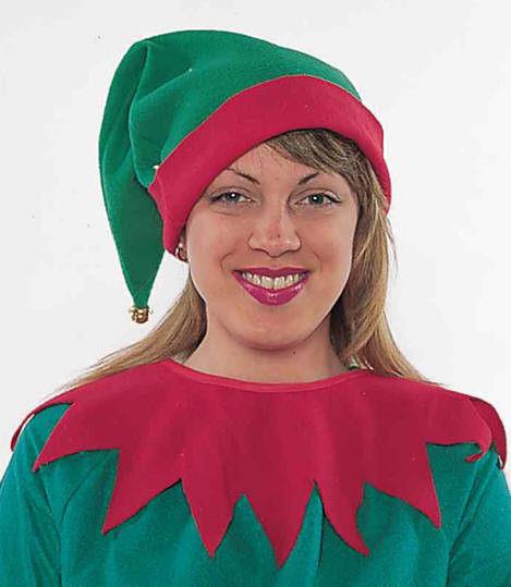 Christmas Santa's Helper Elf Hat and Collar Accessory Kit by HalloweenStore.com