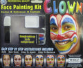 Wolfe Clown Face Painting Kit Professional Quality by HalloweenStore.com