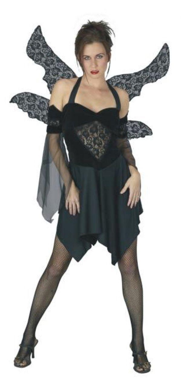 Serephine the Fallen Angel Dark Goth Sexy Adult Costume Small by HalloweenStore.com