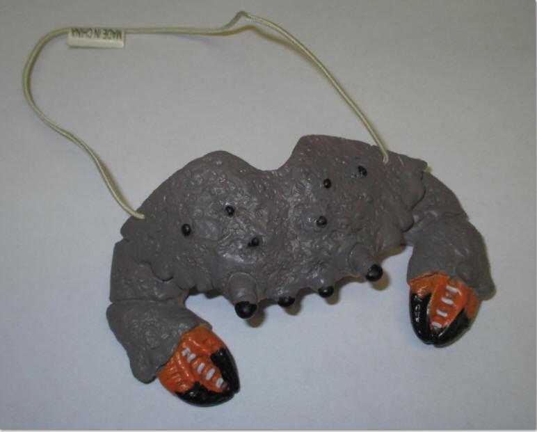 Rubber Crab Nose on Elastic Band Funny by HalloweenStore.com