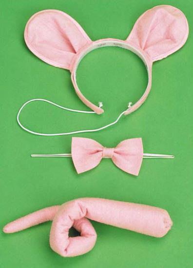 Pig Piggy Costume Accessory Kit by HalloweenStore.com