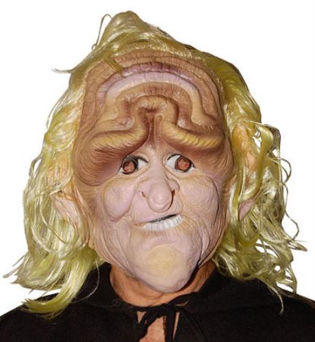 Withered Old Woman Mask by Cesar by HalloweenStore.com