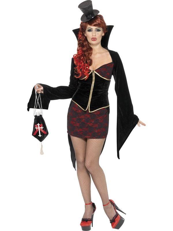 Sexy Vamp Adult Costume Size Medium by HalloweenStore.com